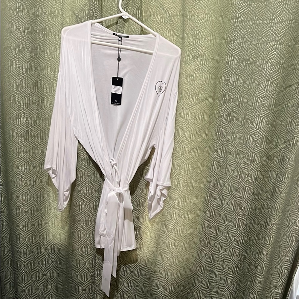 Wildfox intimates White Women's Kimono Robe size small NWT